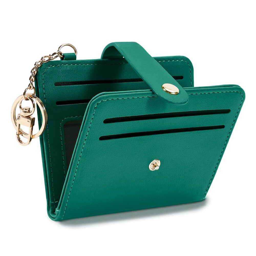 4944 Small Wallets RFID Blocking Leather Credit Card Holder - with ID